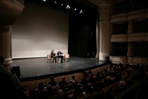 Tornatore e Magrelli al Kursaal per Lezione di cinema